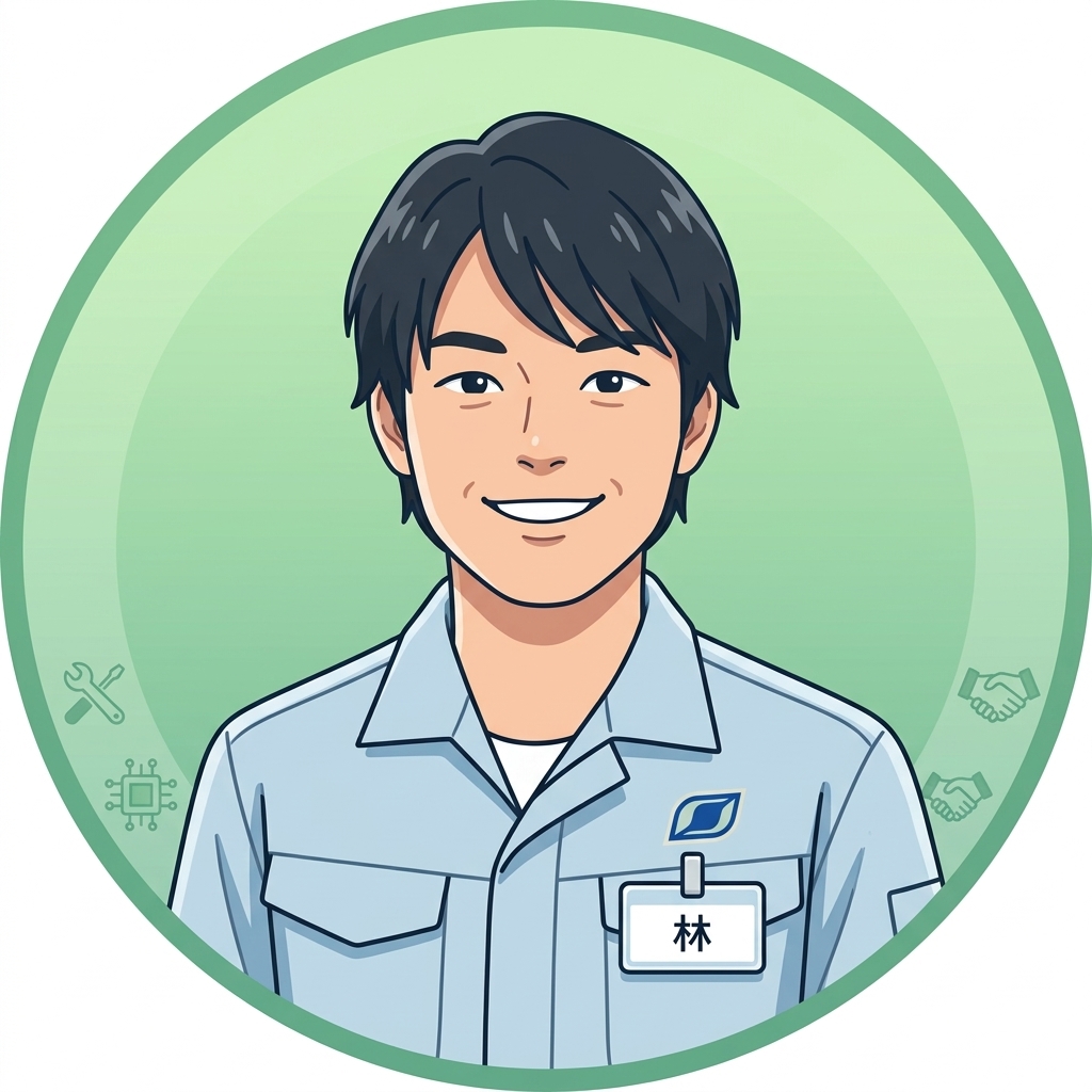 製造職社員イラスト